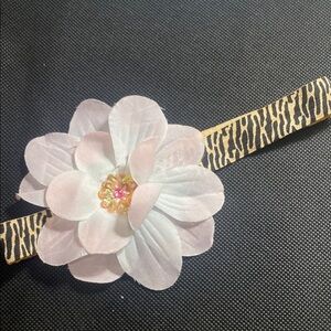 Infant Elegant Pink Floral Headband